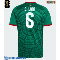 Fotballdrakt Herre Mexico Erik Lira #6 Hjemmedrakt VM 2026 Kortermet